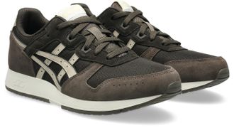 Asics Sneaker ASICS SPORTSTYLE LYTE CLASSIC, Damen, Gr. 37,5, schwarz coffee, feather grau, Textil, Schuhe Sneaker