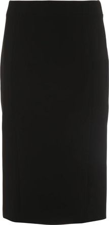 Moschino Midi Skirts - Dames - Midirokken - Zwart - L - Polyester - Rokken