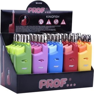 Trade Shop Trade Shop - Set 25 Pezzi Accendini Accendi Gas Kingfish Trendy Color Cucina Fornelli