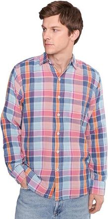 Tommy Bahama Palma Roja Plaid Mens Clothing Turquoise Haze : 3XL, Cotton