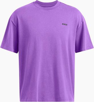 Under Armour Mens Regular Fit Short Sleeve T-Shirt - Purple - Size: 38