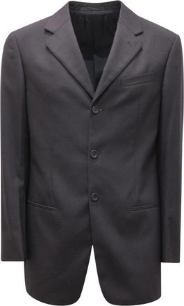 Armani 2B77Nk Tess. 222045 Jasje - Heren - Blazers - Blauw - L - Jassen