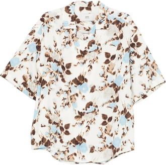 Ami Camicia a fiori - Toni neutri