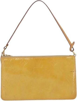 Louis Vuitton Pre-owned Lexington pochette - Dames - Vintage Mini Tas - Beige - ONE Size - Leer - Vintage