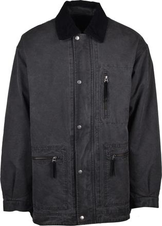 Isabel Marant Mid-length Grey Overcoat with Quilted Interior
