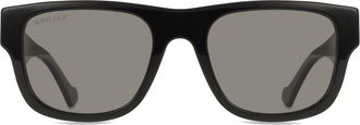 Gucci GG1427S 002 Mens Sunglasses Black Size 53
