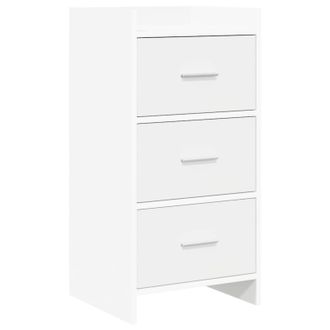 vidaXL Aparador Blanco 40 X 36 X 80 Cm Madera De Ingenier&iacute;a Vidaxl