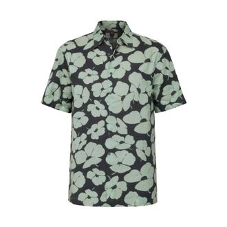 Dries Van Noten Short Sleeve Shirts, male, Multicolor, Size: XL Cotton Shirt