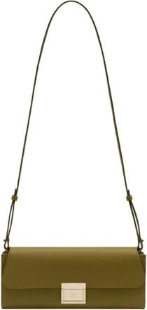 Ami Mimi Clutch Bag - Dames - Schoudertassen - Groen - ONE Size - Leer - Tassen