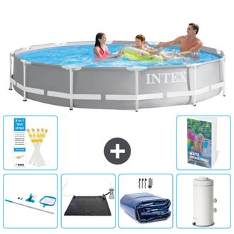 Intex Piscina Prism Frame Redonda - 366x76 Cm - 7-piezas S61