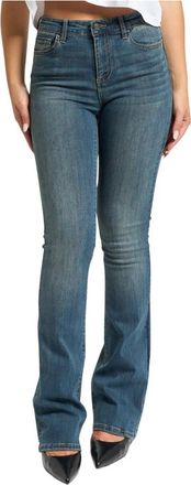 A|X Armani Exchange Blauwe Slim Fit Dames Jeans - Dames - Bootcut Jeans - Blauw - W26 - Jeans