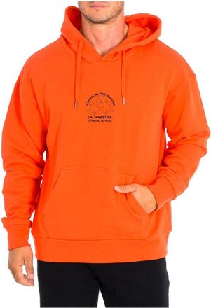 La Martina Hoodie - Heren - Hoodies - Oranje - S - Katoen - Hoodies & sweatvesten