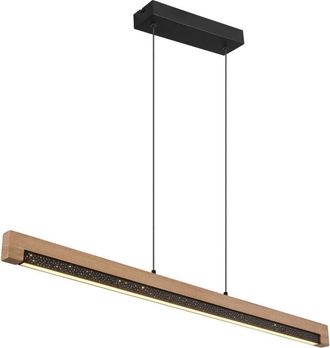 Globo Lighting L&aacute;mpara De Techo Colgante Led Negro Mate 3000k