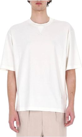 Herno T-shirt - Heren - T-shirts - Wit - M - Katoen - Tops