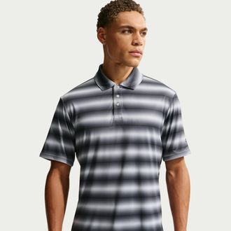Nike Mens Par Dri-FIT Golf Polo in Black | IB0218-010