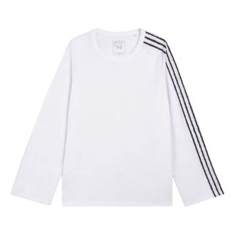 adidas Y-3 3-Stripes Long Sleeve T-shirt Chalk White KS9747