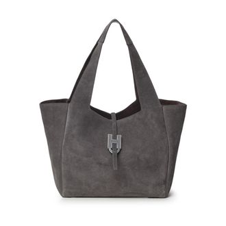 Hogan H01X Shopping H - Dames - Tassen - Grijs - Maat: ONE Size Zijde