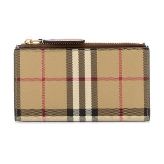 Burberry Wallets & Cardholders, female, Multicolor, Size: ONE SIZE Printed Canvas Wallet