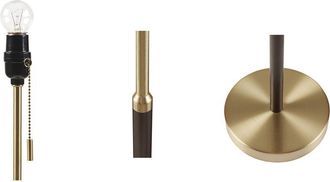 Ink + Ivy Two Tone Pull-chain Table Lamp