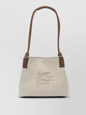 Etro libra small shoulder bag braided handles