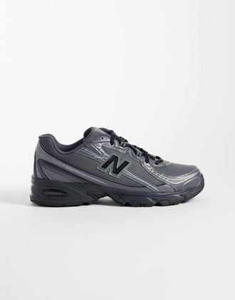 New Balance 740 sneakers grigio scuro