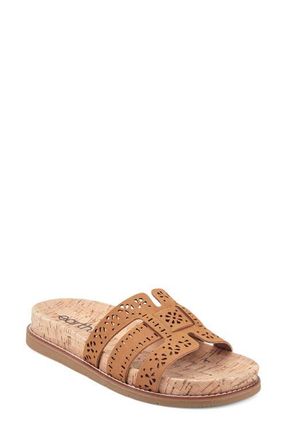 Earth Fairren Slide Sandal in Medium Natural at Nordstrom, Size 8.5