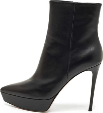 Gianvito Rossi Stivali con plateau - Nero