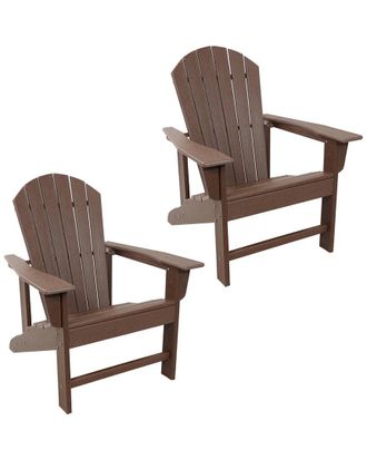 Sunnydaze Raised Adirondack Chair