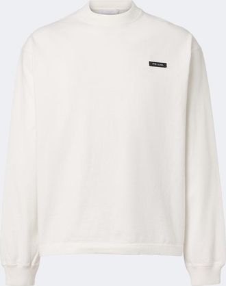 Prada T-shirt in jersey di cotone