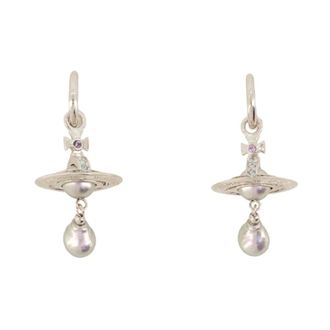 Vivienne Westwood Accessoires, Dames, Grijs, ONE Size, Aleksa Oorbellen