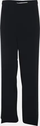 Marina Rinaldi Navy Blue Crepe Trousers