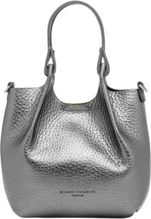 Gianni Chiarini Dames, Tassen, Grijs, Maat: ONE Size Leer