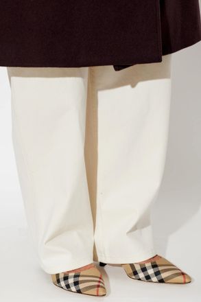 Burberry Dame High-heeled Shoes, Womens, Brown