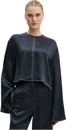 Day Birger Et Mikkelsen Becky Blouse - Dames - Blouses - Blauw - M - Katoen - Overhemden