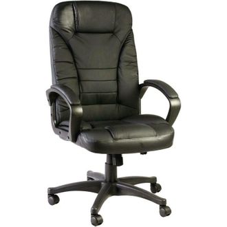 Serena Serena - Silla De Oficina Dubbo, Sill&oacute;n Presidencial Con Reposabrazos, Silla De Oficina Ergon&oacute;mica, Cm 70x65h103/114, Negro