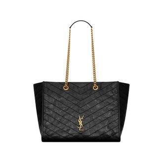 Saint Laurent Niki Quilted Tote Bag