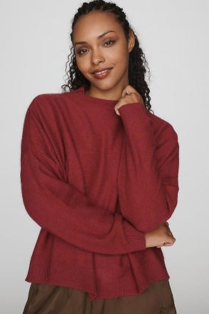 Pilcro Alani 100% Cashmere Mock-Neck Sweater