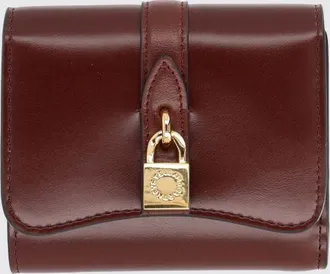 Stella McCartney ortafoglio Falabella in pelle sintetica con lucchetto