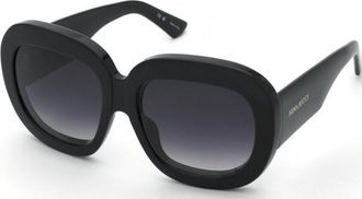 Nina Ricci Womens SNR402 57 570700 Sunglasses - Black - One Size