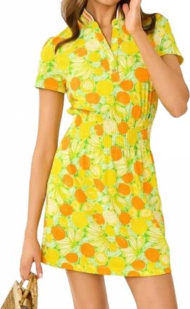 Lilly Pulitzer Luxletic Love Active Dress In Island Palm Zesty