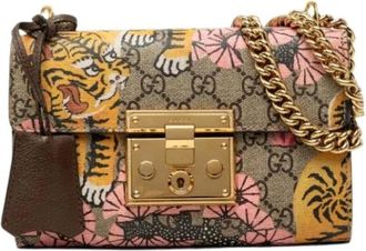 Gucci Pre-owned Padlock Crossbody Bag - Dames - Pre-owned - Veelkleurig - Maat: ONE Size