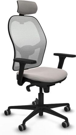 Piqueras y Crespo Jorquera Sincro Malla Blanca Similpiel Blanco Brazos 3d Base Nailon Cabecero 2d Ruedas 65mm Engomada