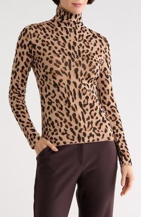 Longchamp Sweater Top in Black/Camel at Nordstrom Rack, Size 10 Us / 42 Fr