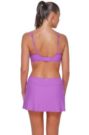 Sunsets Sporty Swim Skirt Bottoms in Berry Burst at Nordstrom, Size X-Large