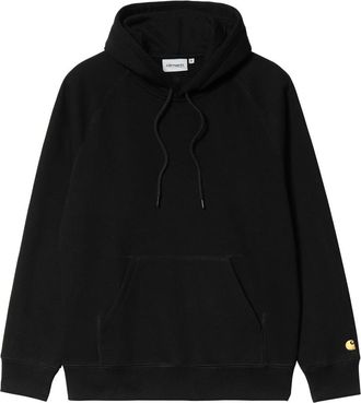 Carhartt Work in Progress Hooded Chase Sweatshirt - Heren - Hoodies - Zwart - XL - Katoen - Hoodies & sweatvesten