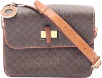 Celine Pre-owned Vintage Canvas Crossbody Bag - - Pre-owned - Donna - Marrone - ONE SIZE