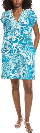 Johnny Was Wide Placket Dolman Dress