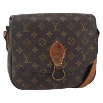 Louis Vuitton Pre-owned Cross Body Bags, female, Brown, Size: ONE SIZE Pre-owned Canvas Cross Body Bag