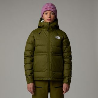 The North Face Womens First Turn Down Jacket - Olive Nylon - Size X-Small