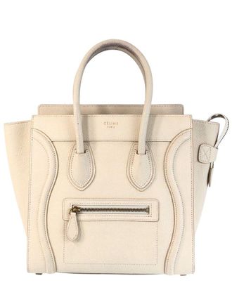 Celine Celine Luggage Micro Tote Ivory (Authentic Pre-Loved)